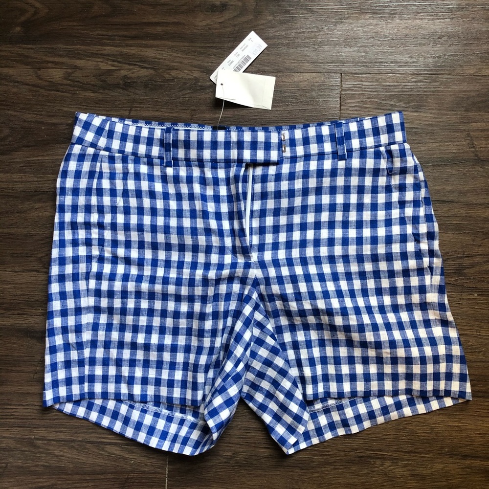 SOLD NWT J. Crew linen shorts